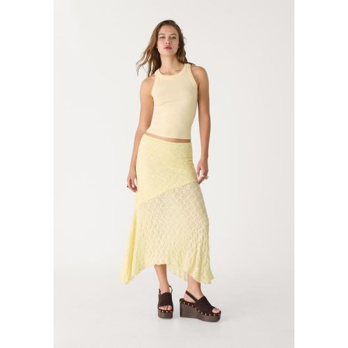 Jupe midi en dentelle XS - Stradivarius - Modalova