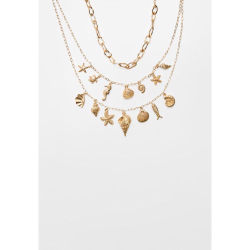 Set de 2 colliers Sous l'océan OS - Stradivarius - Modalova
