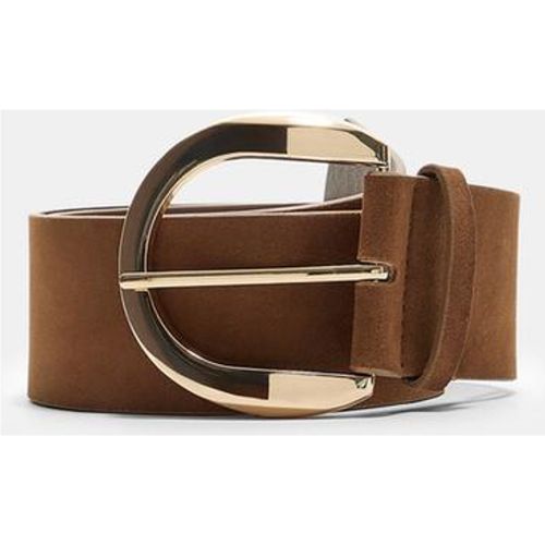 Ceinture large à boucle dorée 70 - Stradivarius - Modalova