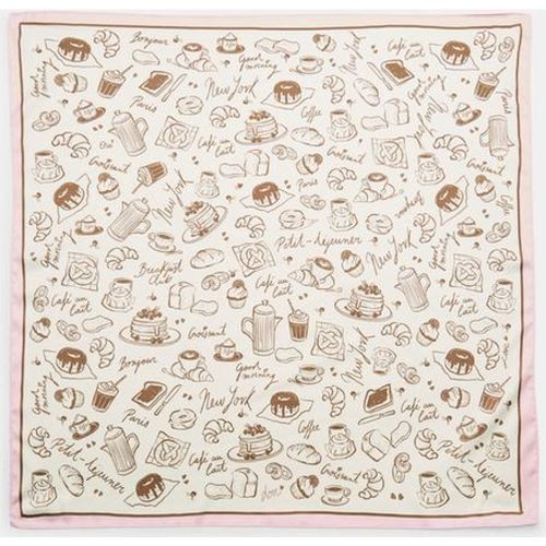 Foulard café Écru OS - Stradivarius - Modalova