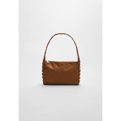 Sac porté épaule allongé à clous OS - Stradivarius - Modalova