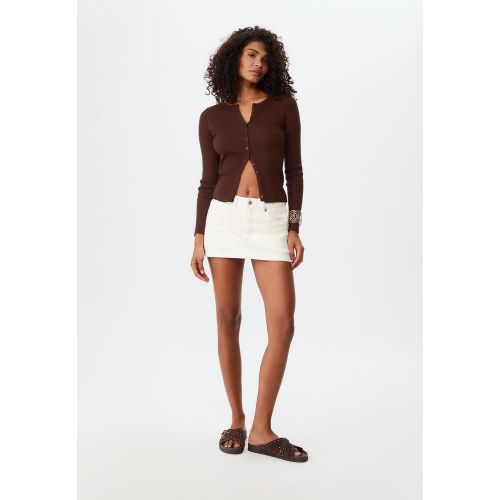 Cardigan côtelé XS - Stradivarius - Modalova