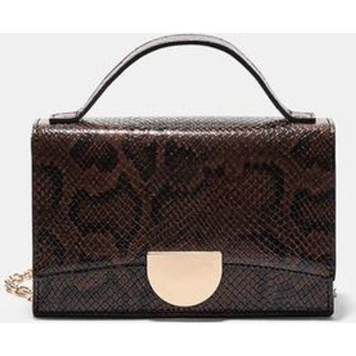 Mini sac à bandoulière en métal imprimé animal OS - Stradivarius - Modalova