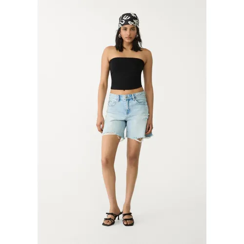 Stradivarius Top bandeau Noir XS - Stradivarius - Modalova