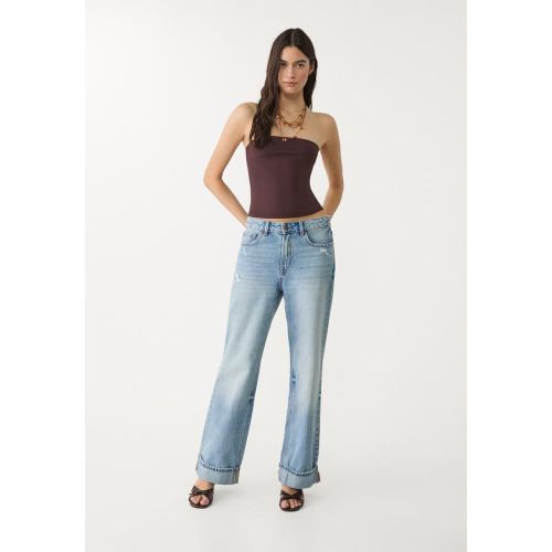 Top bandeau polyamide XS - Stradivarius - Modalova