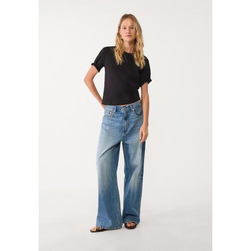 T-shirt basique regular fit heavy weight XS - Stradivarius - Modalova