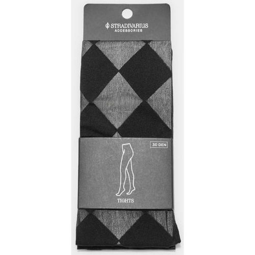 Mi-bas losanges 30 deniers OS - Stradivarius - Modalova