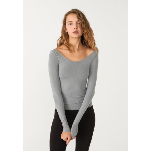 T-shirt à manches longues seamless XS - Stradivarius - Modalova