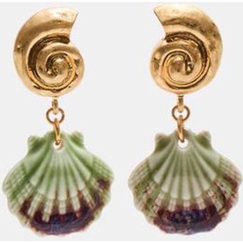 Boucle d'oreille charm coquillage OS - Stradivarius - Modalova
