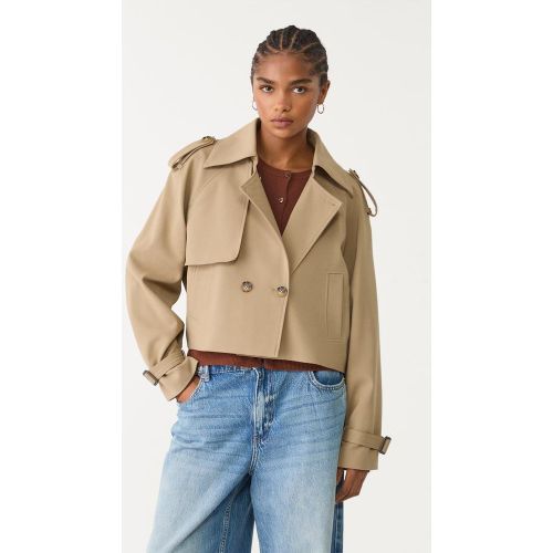 Trench court fluide habillé XS - Stradivarius - Modalova