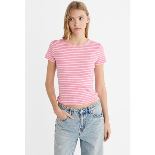 T-shirt rayé XS - Stradivarius - Modalova
