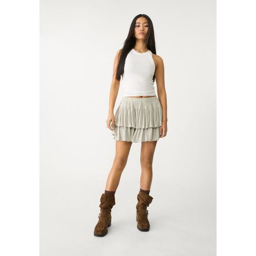 Pantalon-jupe mini à volants XS - Stradivarius - Modalova