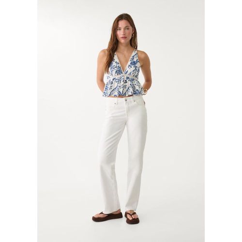 Top fluide imprimé XS - Stradivarius - Modalova