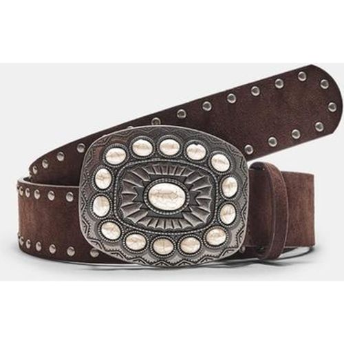 Ceinture à boucles en pierres turquoises 70 - Stradivarius - Modalova