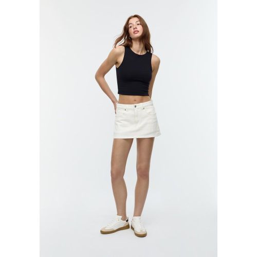 Débardeur en coton XS - Stradivarius - Modalova
