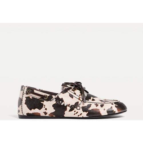 Mocassins souples imprimé animal 35 - Stradivarius - Modalova