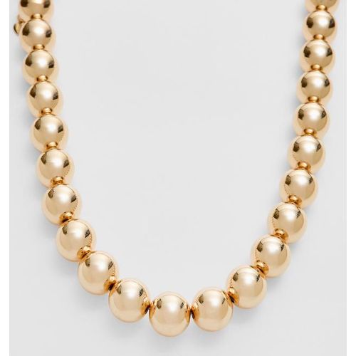 Collier perles métalliques OS - Stradivarius - Modalova