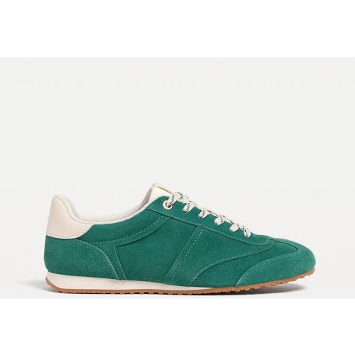 Baskets souples en cuir 35 - Stradivarius - Modalova