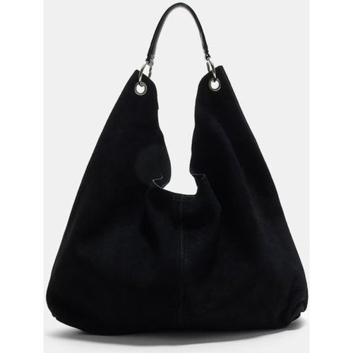 Sac porté épaule en cuir à anneaux OS - Stradivarius - Modalova