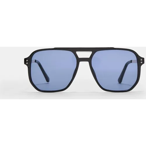 Lunettes de soleil rétro en verre coloré OS - Stradivarius - Modalova
