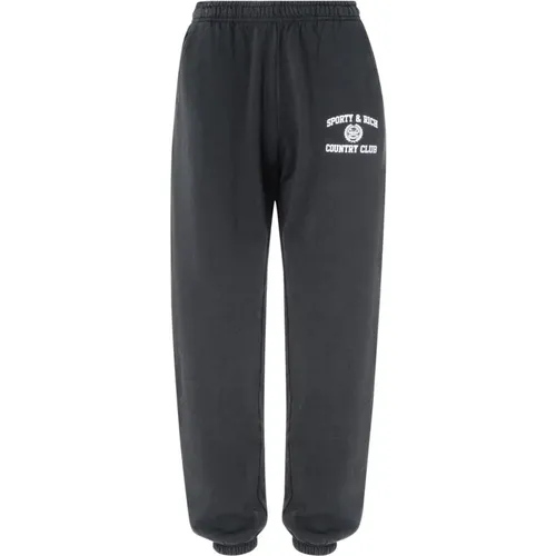 Trousers > Sweatpants - - Sporty & Rich - Modalova