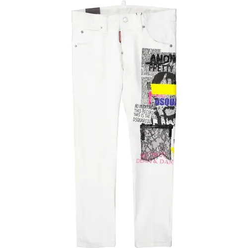 Jeans > Cropped Jeans - - Dsquared2 - Modalova