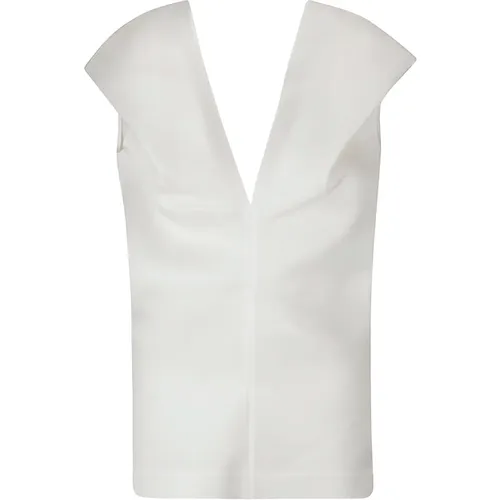 Tops > Sleeveless Tops - - Khaite - Modalova