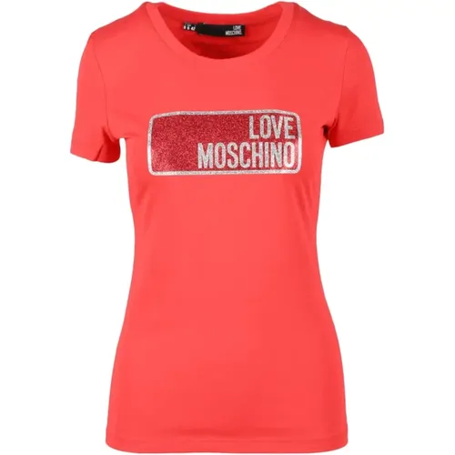 Tops > T-Shirts - - Love Moschino - Modalova