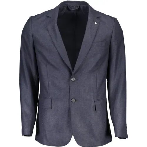 Gant - Jackets > Blazers - Blue - Gant - Modalova