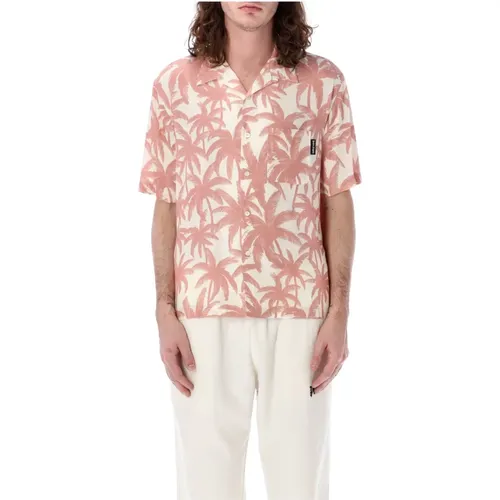 Shirts > Short Sleeve Shirts - - Palm Angels - Modalova