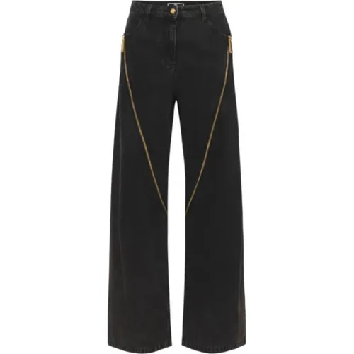 Jeans > Wide Jeans - - Elisabetta Franchi - Modalova