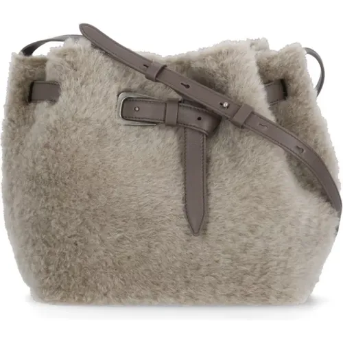 Bags > Bucket Bags - - BRUNELLO CUCINELLI - Modalova