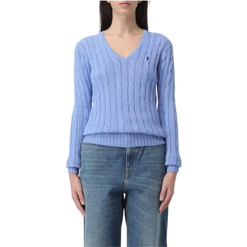 Knitwear > V-neck Knitwear - - Polo Ralph Lauren - Modalova