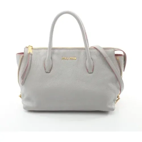 Pre-owned > Pre-owned Bags > Pre-owned Tote Bags - - Miu Miu Pre-owned - Modalova