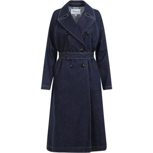 Coats > Belted Coats - - Alaïa - Modalova