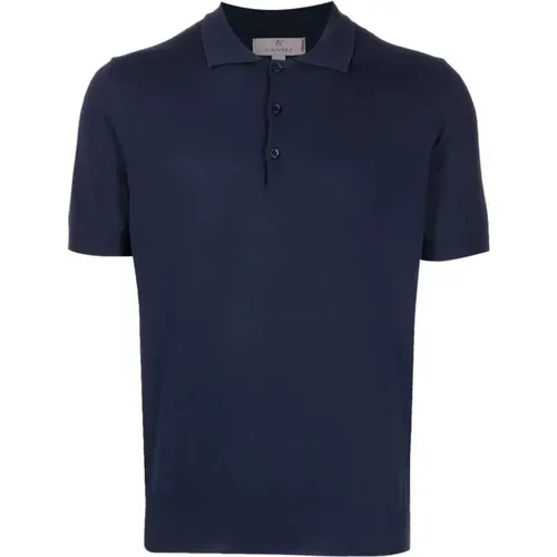 Tops > Polo Shirts - - Canali - Modalova