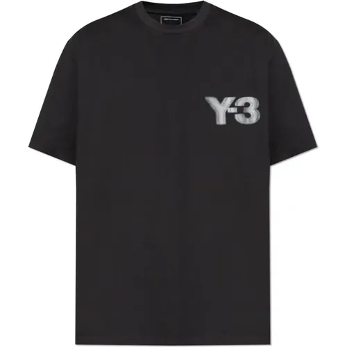 Y-3 - Tops > T-Shirts - Black - Y-3 - Modalova