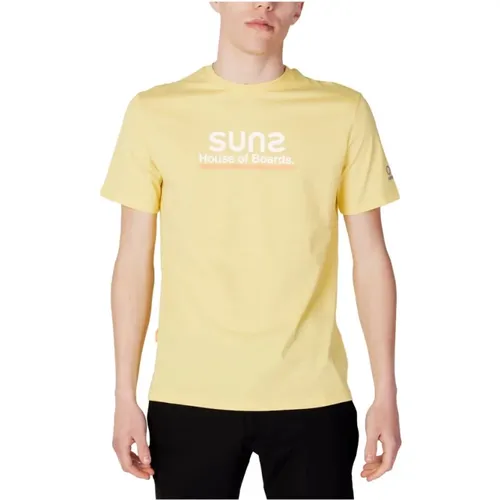 Suns - Tops > T-Shirts - Yellow - Suns - Modalova