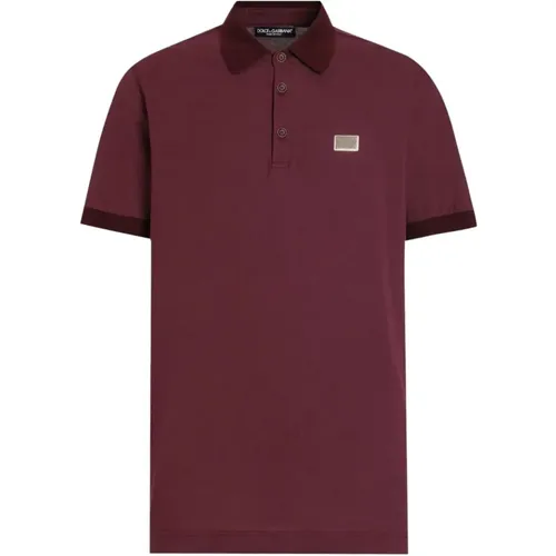 Tops > Polo Shirts - - Dolce & Gabbana - Modalova