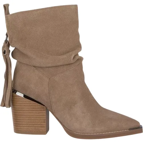 Shoes > Boots > Heeled Boots - - Alma en Pena - Modalova