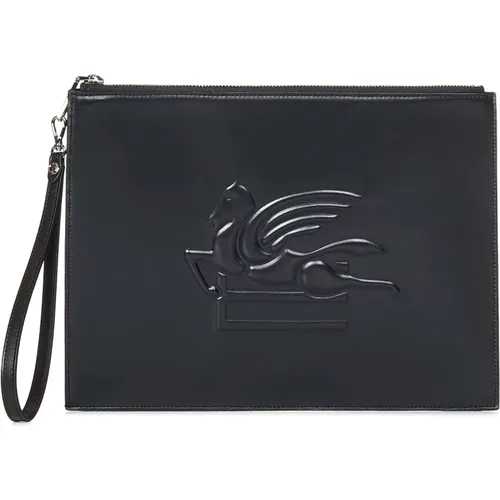 Etro - Bags > Clutches - Black - ETRO - Modalova