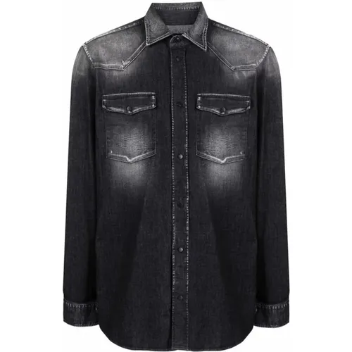 Shirts > Denim Shirts - - Dondup - Modalova