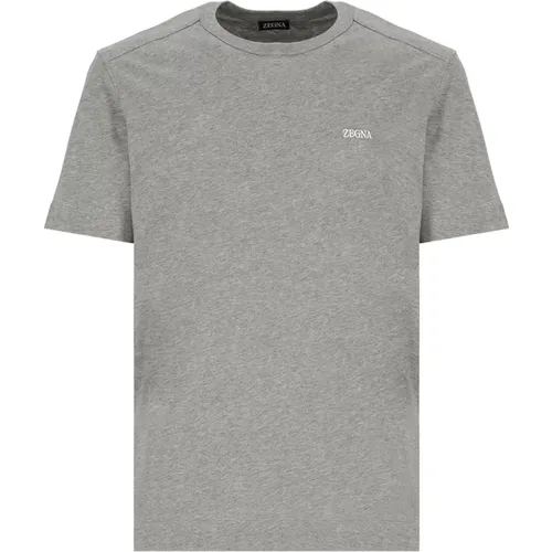 Tops > T-Shirts - - Ermenegildo Zegna - Modalova