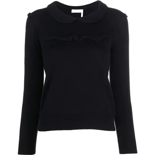 Knitwear > Round-neck Knitwear - - See by Chloé - Modalova