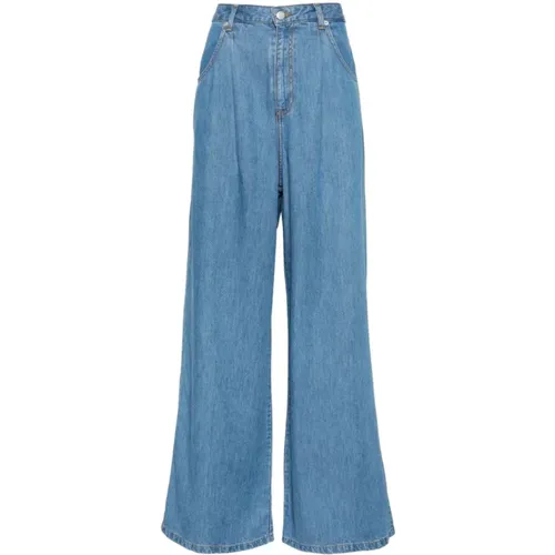 Jeans > Wide Jeans - - Officine Générale - Modalova
