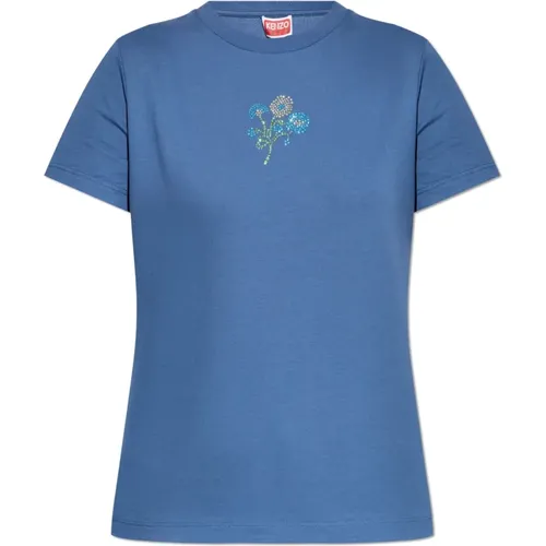 Kenzo - Tops > T-Shirts - Blue - Kenzo - Modalova