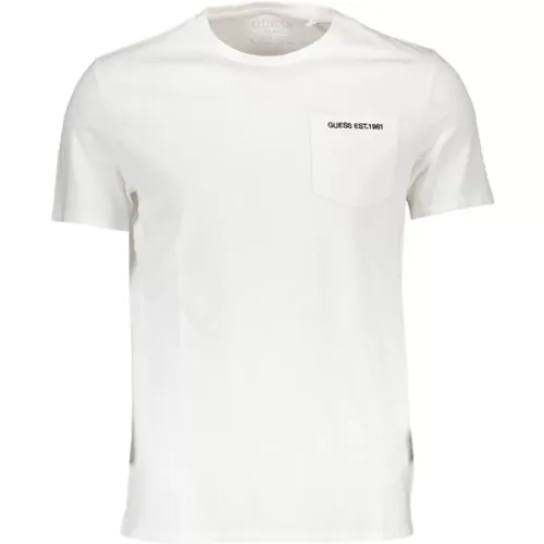 Guess - Tops > T-Shirts - White - Guess - Modalova