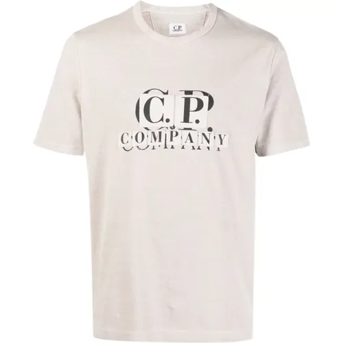 Tops > T-Shirts - - C.P. Company - Modalova