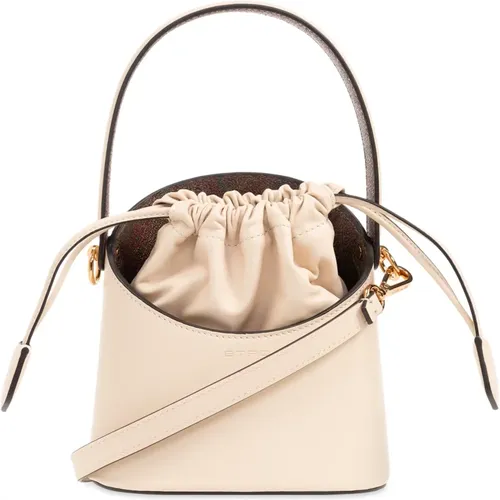 Etro - Bags > Bucket Bags - Beige - ETRO - Modalova