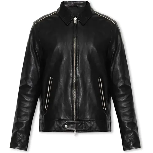 Jackets > Leather Jackets - - AllSaints - Modalova